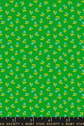 Catnap in Verdant by Alexia Abegg for Ruby Star Society – 100% Cotton Fabric – RS4103 19 - Boho Fabrics - Quilting Cotton, Woven