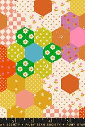 Catnap in Verdant by Alexia Abegg for Ruby Star Society – 100% Cotton Fabric – RS4130 11 - Boho Fabrics - Quilting Cotton, Woven