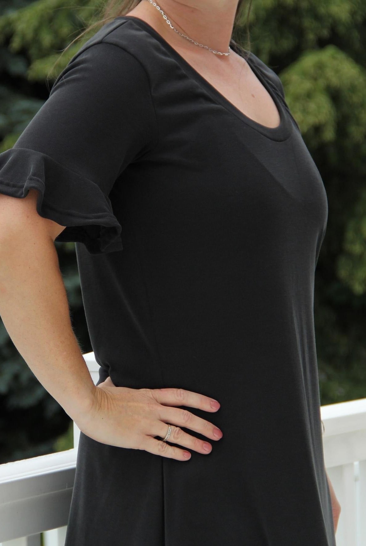 Charcoal Cupro Rib Knit. CUP.R-112-GRY - Boho Fabrics