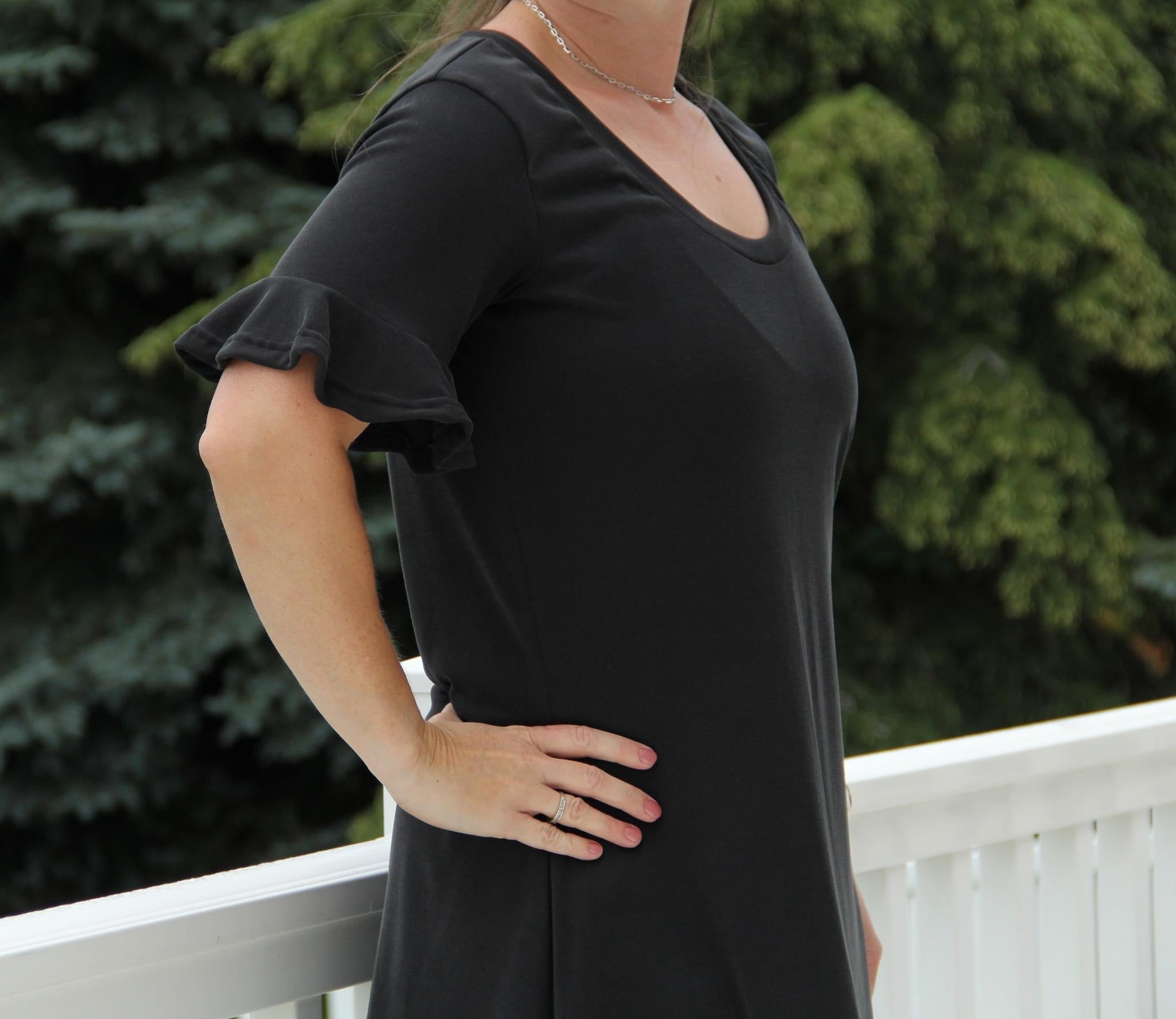 Charcoal Cupro Rib Knit. CUP.R-112-GRY - Boho Fabrics