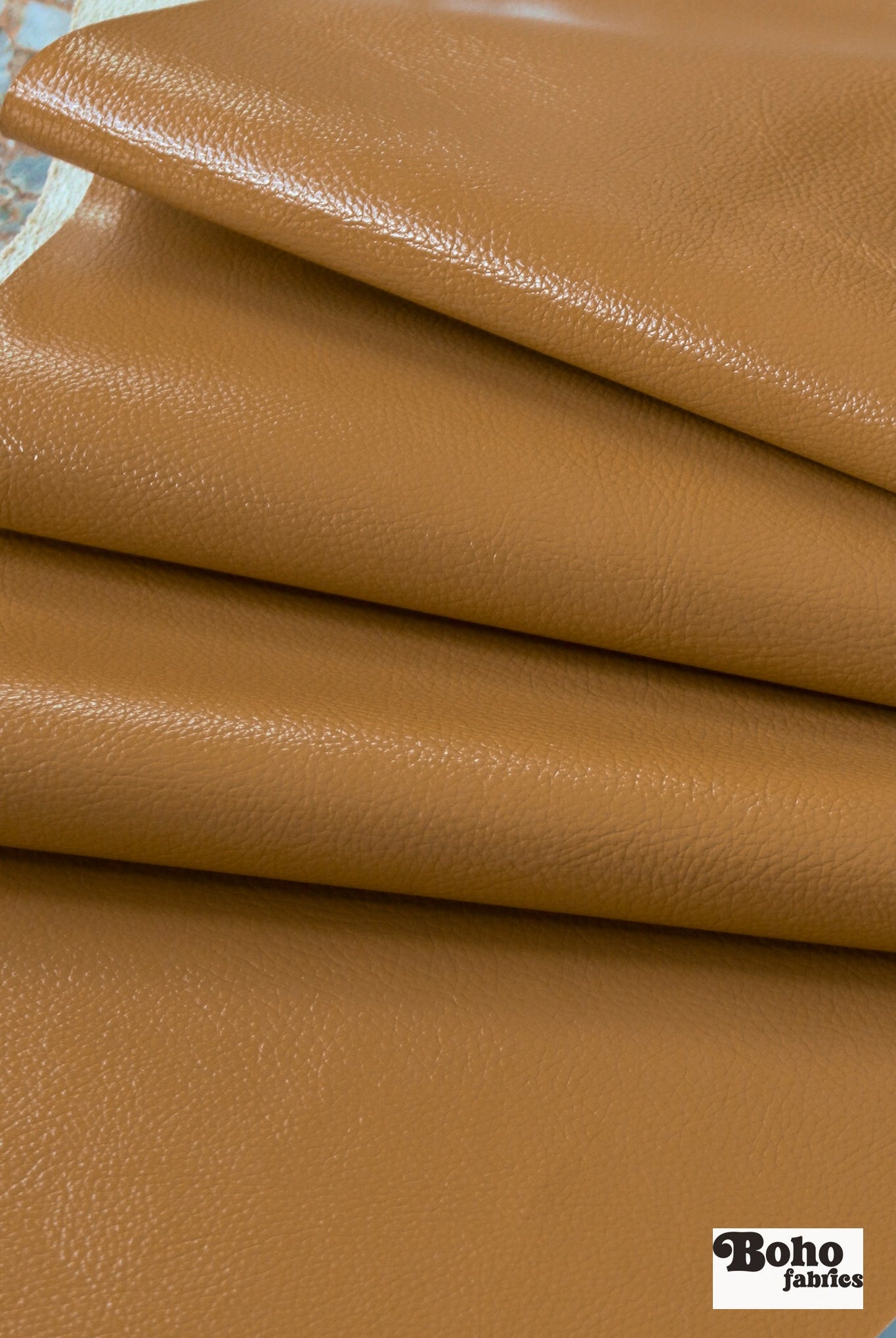 Churchill Downs in Harvest by Kaufmann - Faux Leather Vinyl Fabric - Boho Fabrics - Home Dec. & Upholstery Fabric