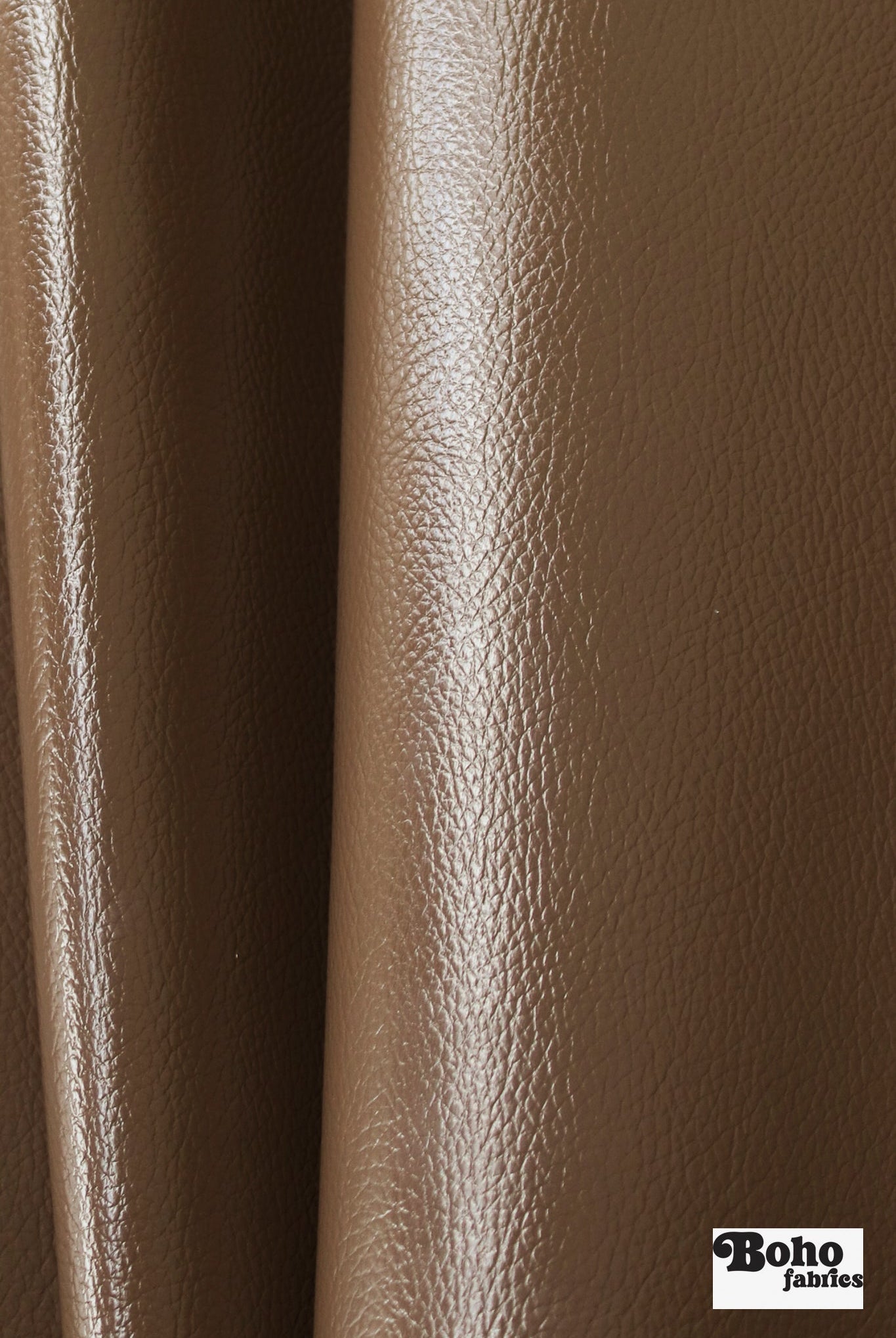 Churchill Downs in Mocha by Kaufmann - Faux Leather Vinyl Fabric - Boho Fabrics - Home Dec. & Upholstery Fabric