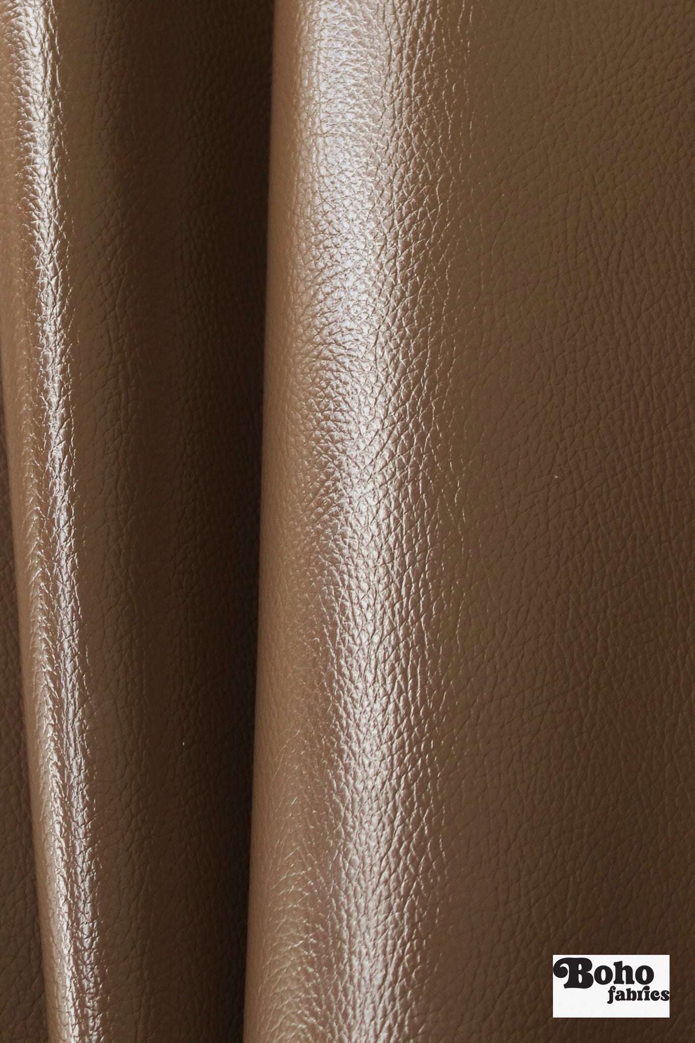 Churchill Downs in Mocha by Kaufmann - Faux Leather Vinyl Fabric - Boho Fabrics - Home Dec. & Upholstery Fabric