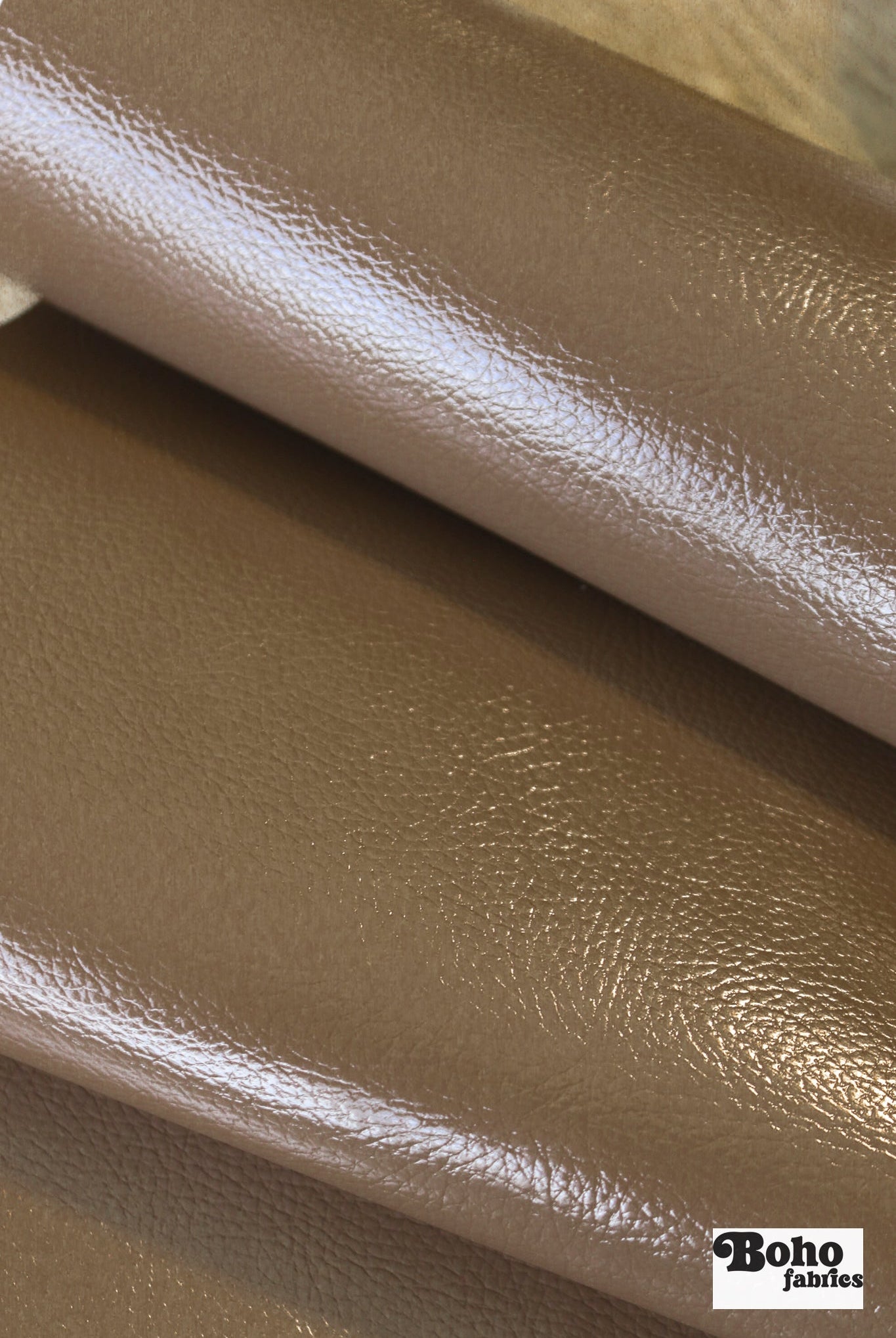 Churchill Downs in Sepia by Kaufmann - Faux Leather Vinyl Fabric - Boho Fabrics - Home Dec. & Upholstery Fabric