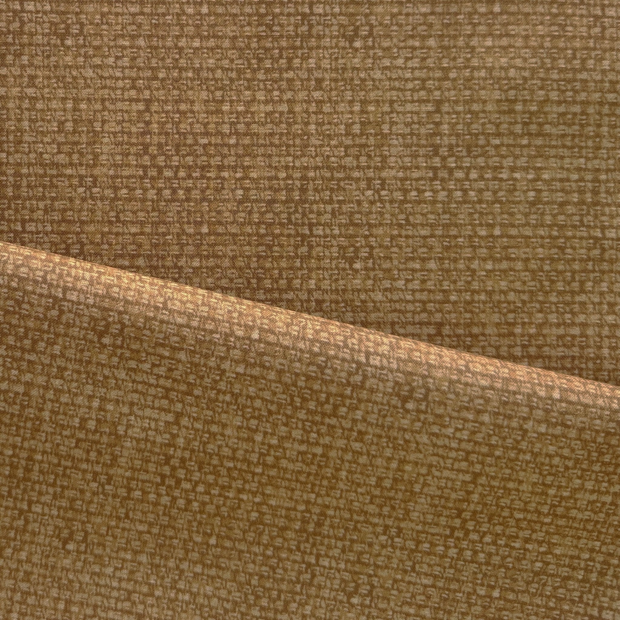 Cloud 9 Organic Quilting Cotton Fabric – Boomerang Blenders Hollin Gold (227704) - Boho Fabrics - Quilting Cotton, Woven