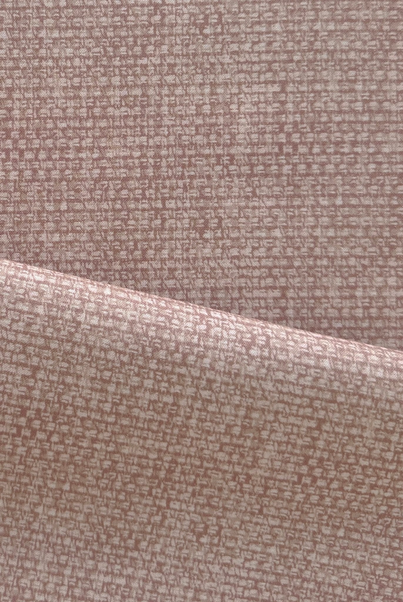 Cloud 9 Organic Quilting Cotton Fabric – Boomerang Blenders Hollin Pastel Peach (227710) - Boho Fabrics - Quilting Cotton, Woven