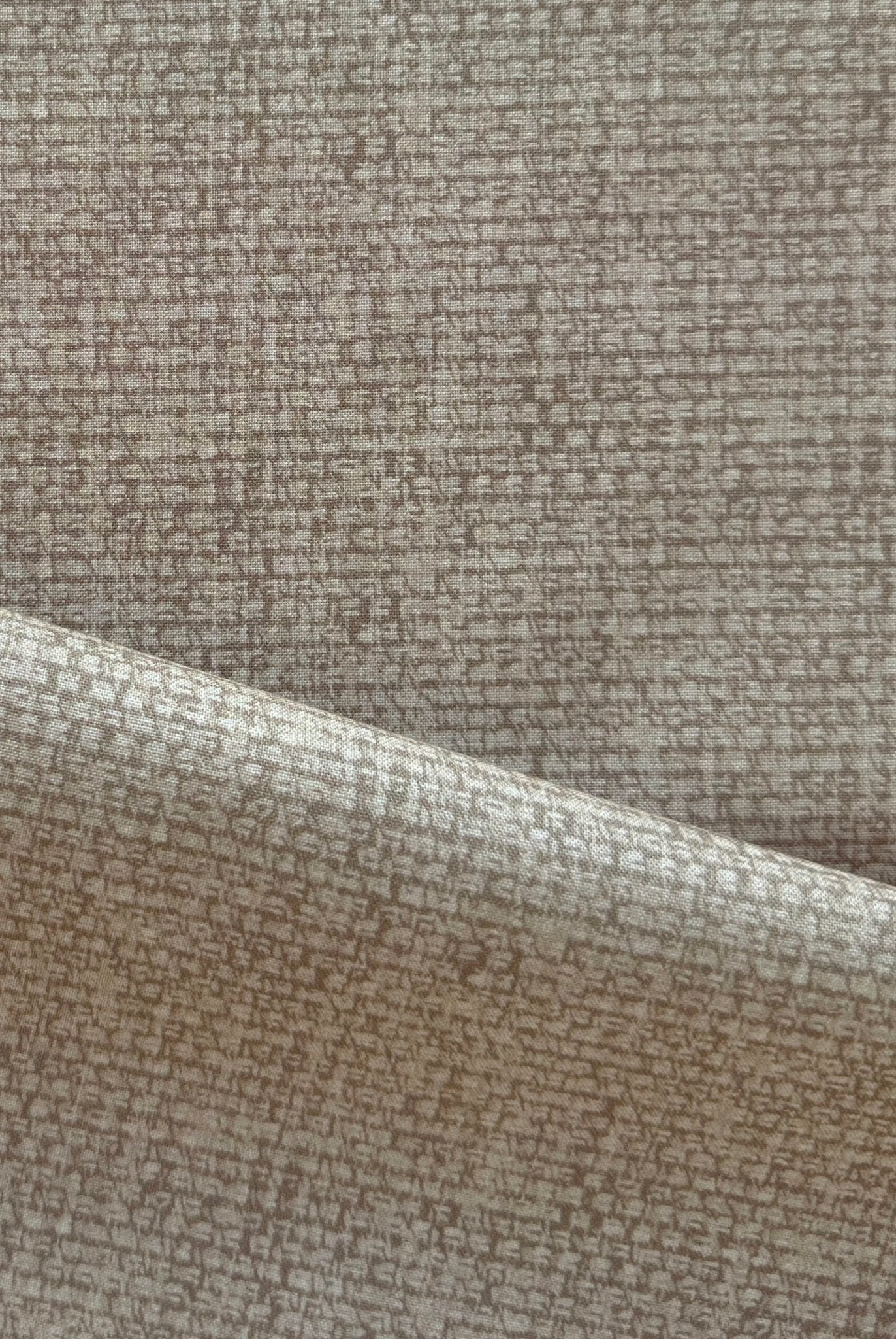 Cloud 9 Organic Quilting Cotton Fabric – Boomerang Blenders Hollin Pine Nut (227706) - Boho Fabrics - Quilting Cotton, Woven