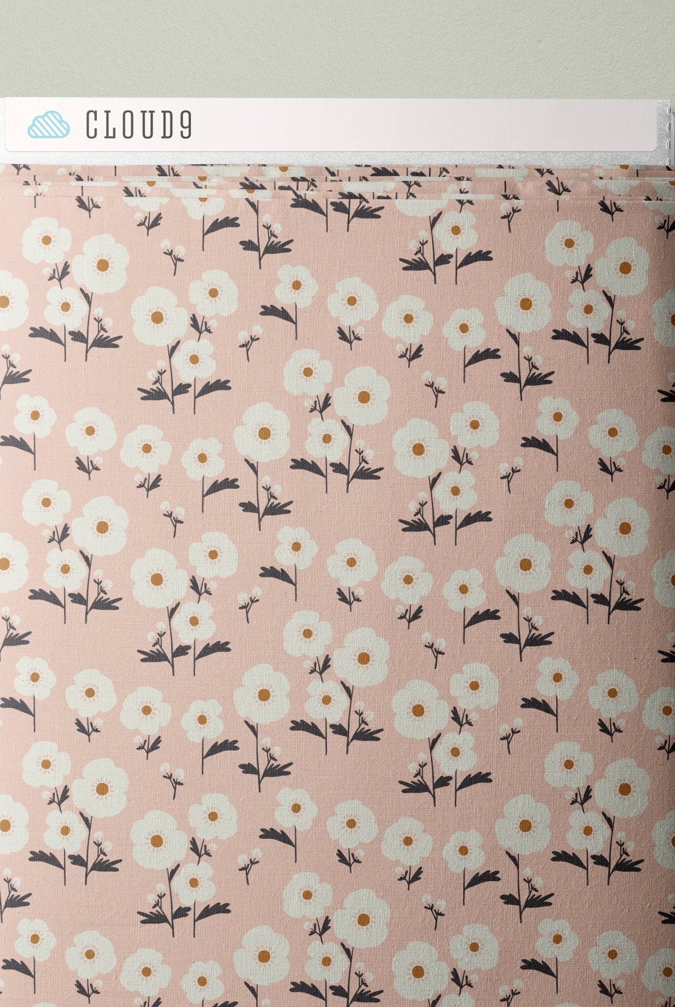 Cloud 9 Organic Quilting Cotton Fabric – Planted Flower Bed (227599) - Boho Fabrics - Quilting Cotton, Woven