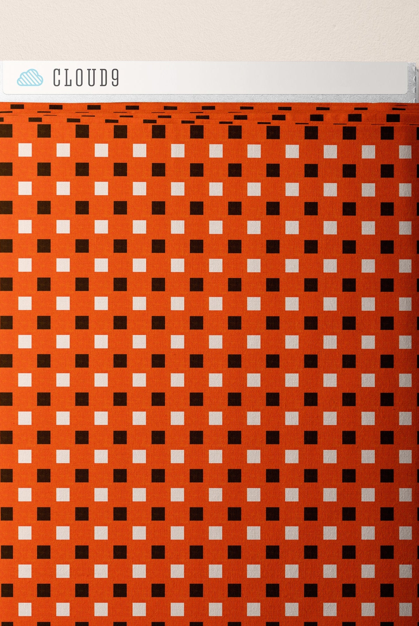 Cloud 9 Organic Quilting Cotton Fabric – Sleepy Hollows Quint Orange (228157) - Boho Fabrics - Quilting Cotton, Woven