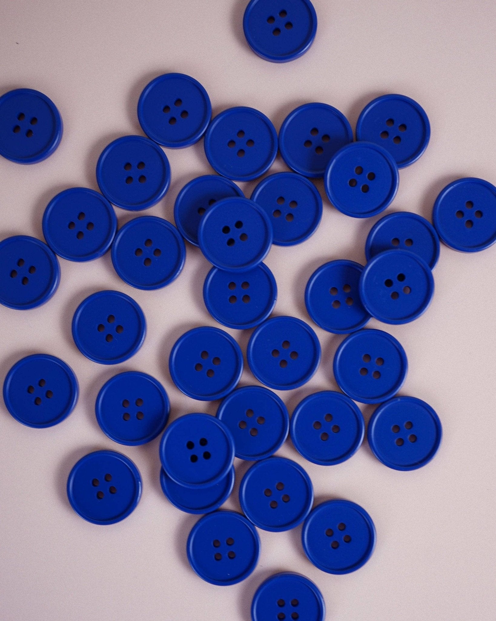 Cobalt Retro Buttons - Boho Fabrics - Buttons & Snaps