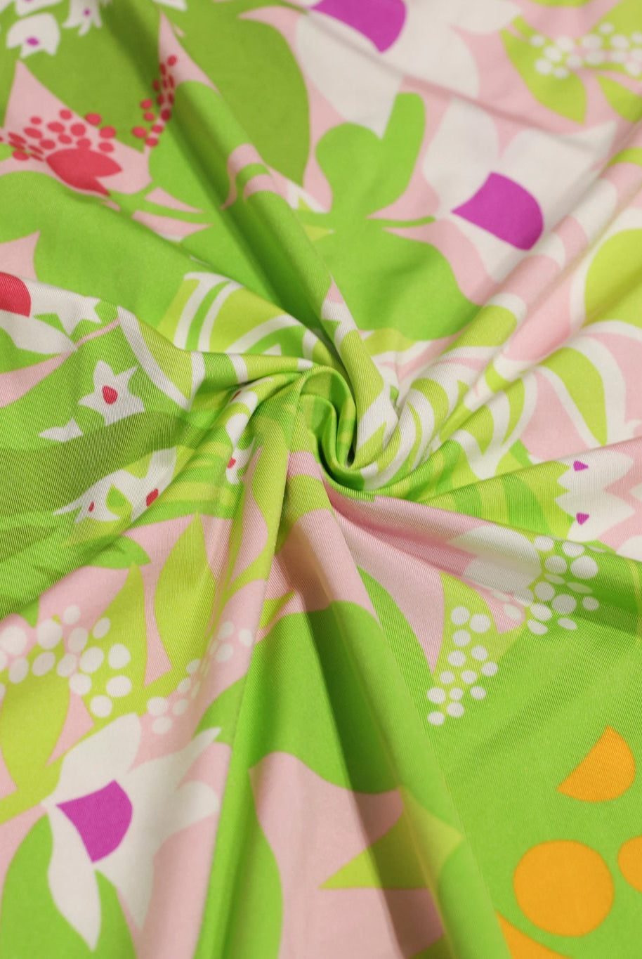 Coconut Grove, Printed Athletic Knit Fabric - Boho Fabrics - Athletic Knit Fabric