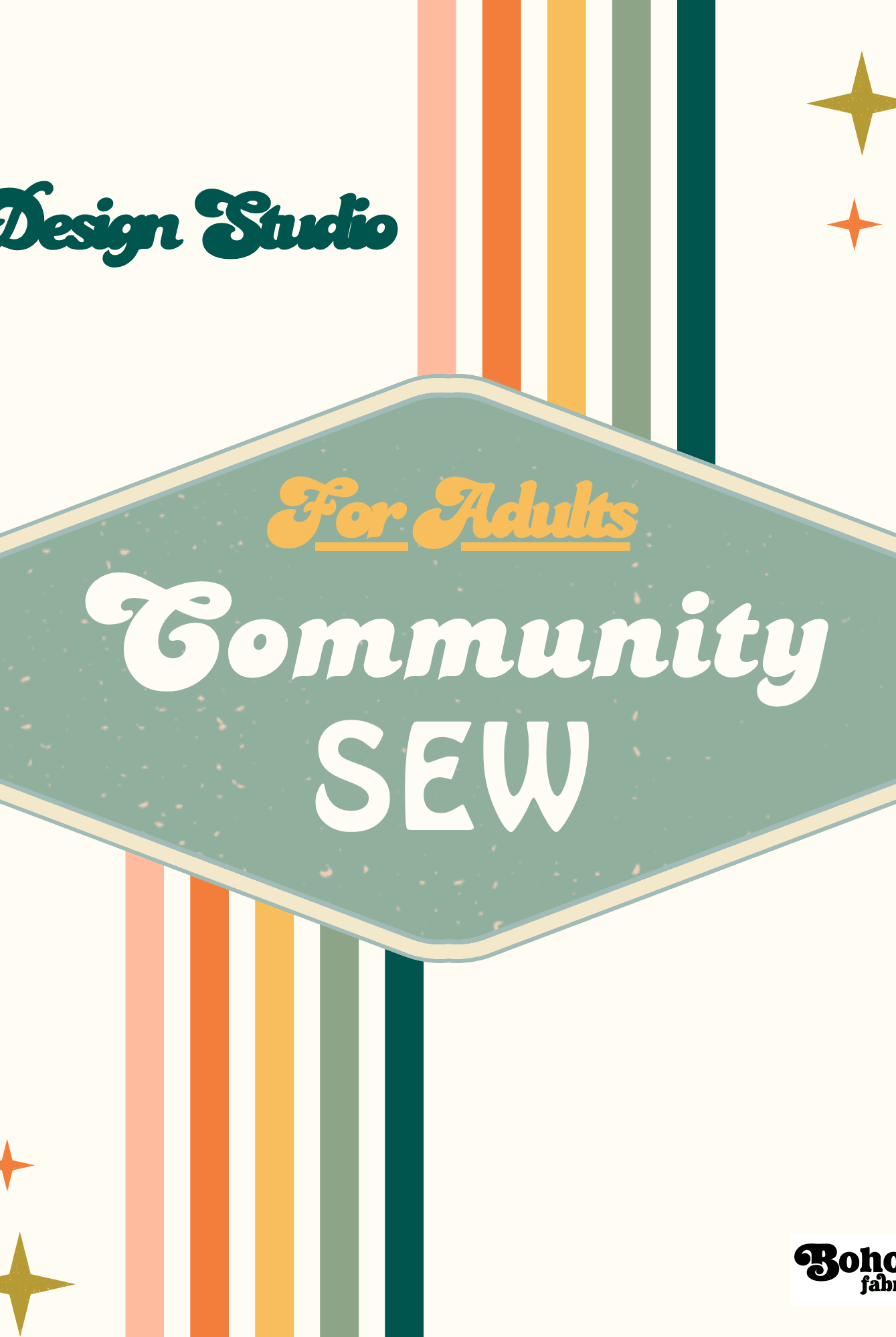 Community Sew (Free!) - Boho Fabrics - Event