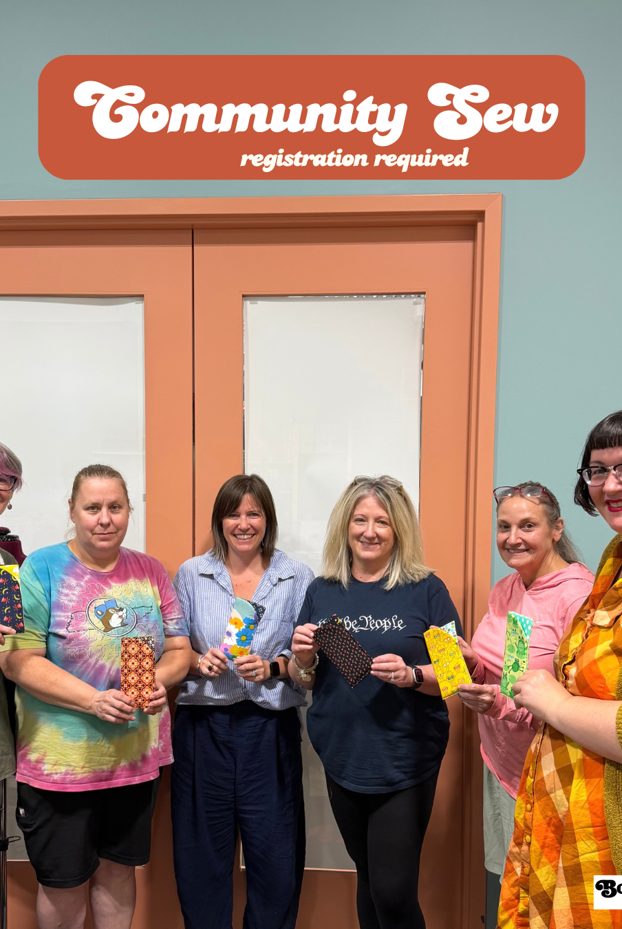 Community Sew (Free!) Registration Required - Boho Fabrics - Event