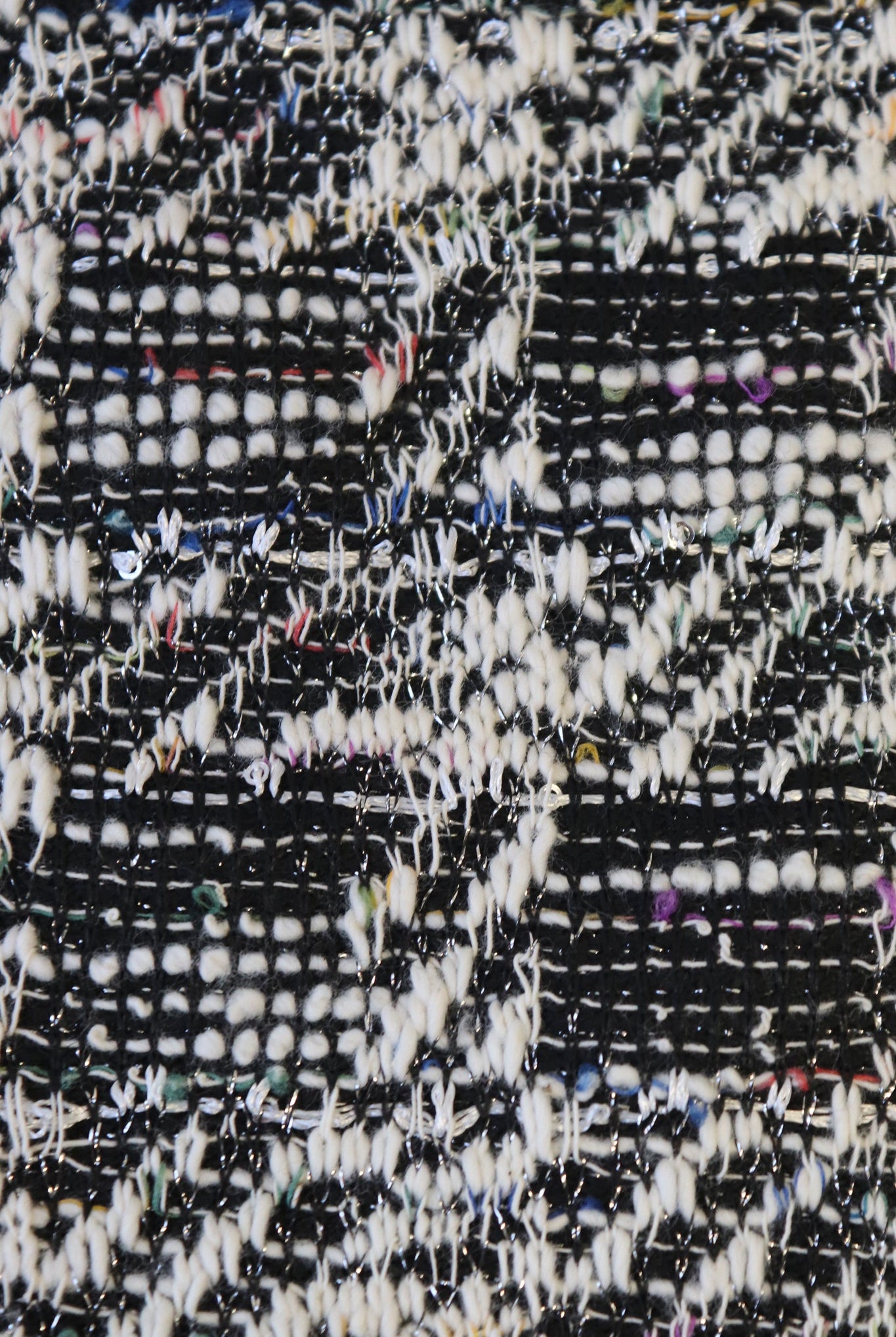 Confetti Plaid Boucle, Jacquard Knit Fabric (PRE - ORDER) - Boho Fabrics - Jacquard Knit Fabric