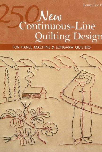 Continuous-Line Quilting Designs For Hand & Machine - Boho Fabrics - Books