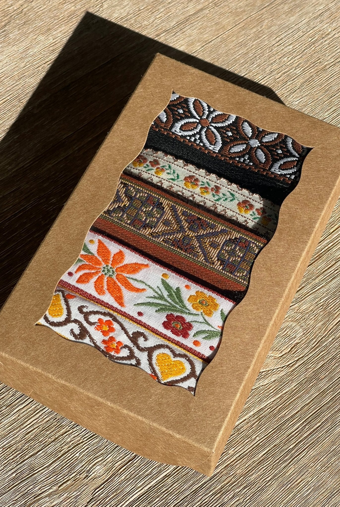 Copper Earth, Trim Gift Set, 15 Yards - Boho Fabrics - Trims