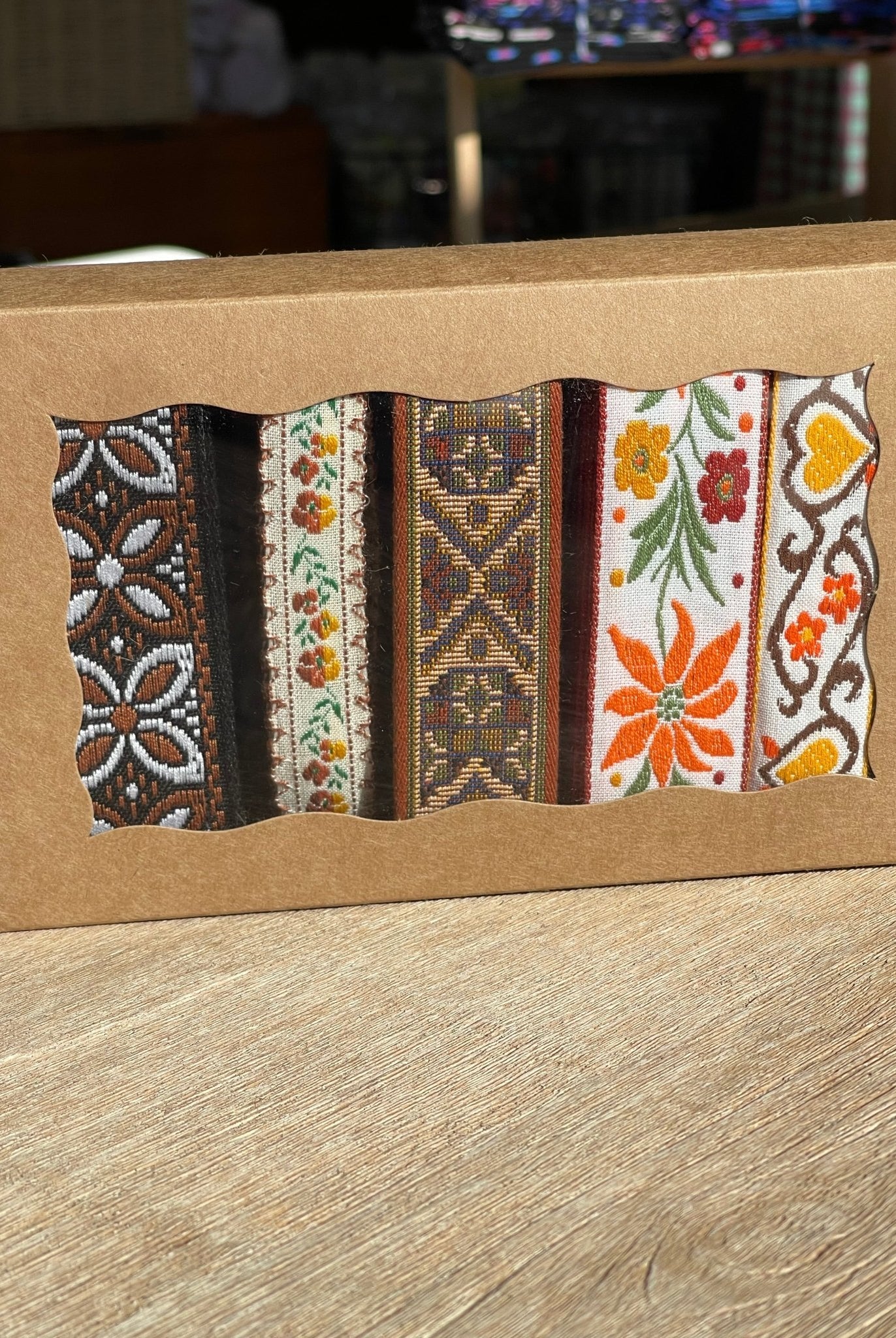 Copper Earth, Trim Gift Set, 15 Yards - Boho Fabrics - Trims