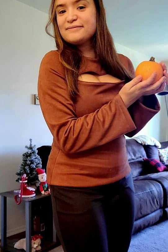 Copper, Heavy Scuba Knit Faux Suede - Boho Fabrics