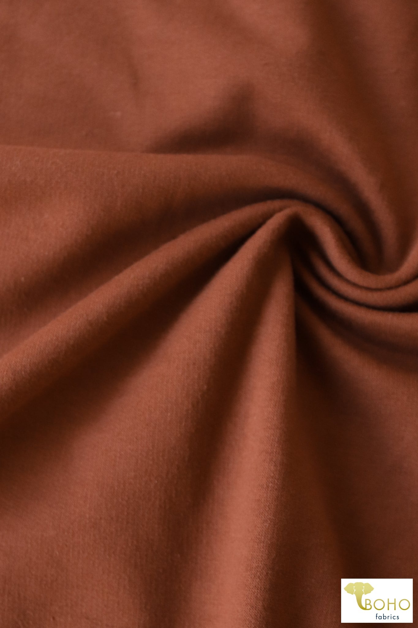 Copper Spice. Cotton French Terry. CLFT-938-BRK - Boho Fabrics