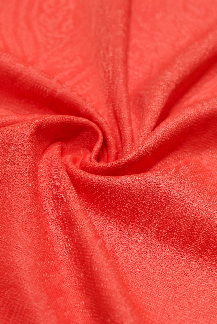 Coral Paisley, Jacquard Knit Fabric - Boho Fabrics - Jacquard Knit Fabric