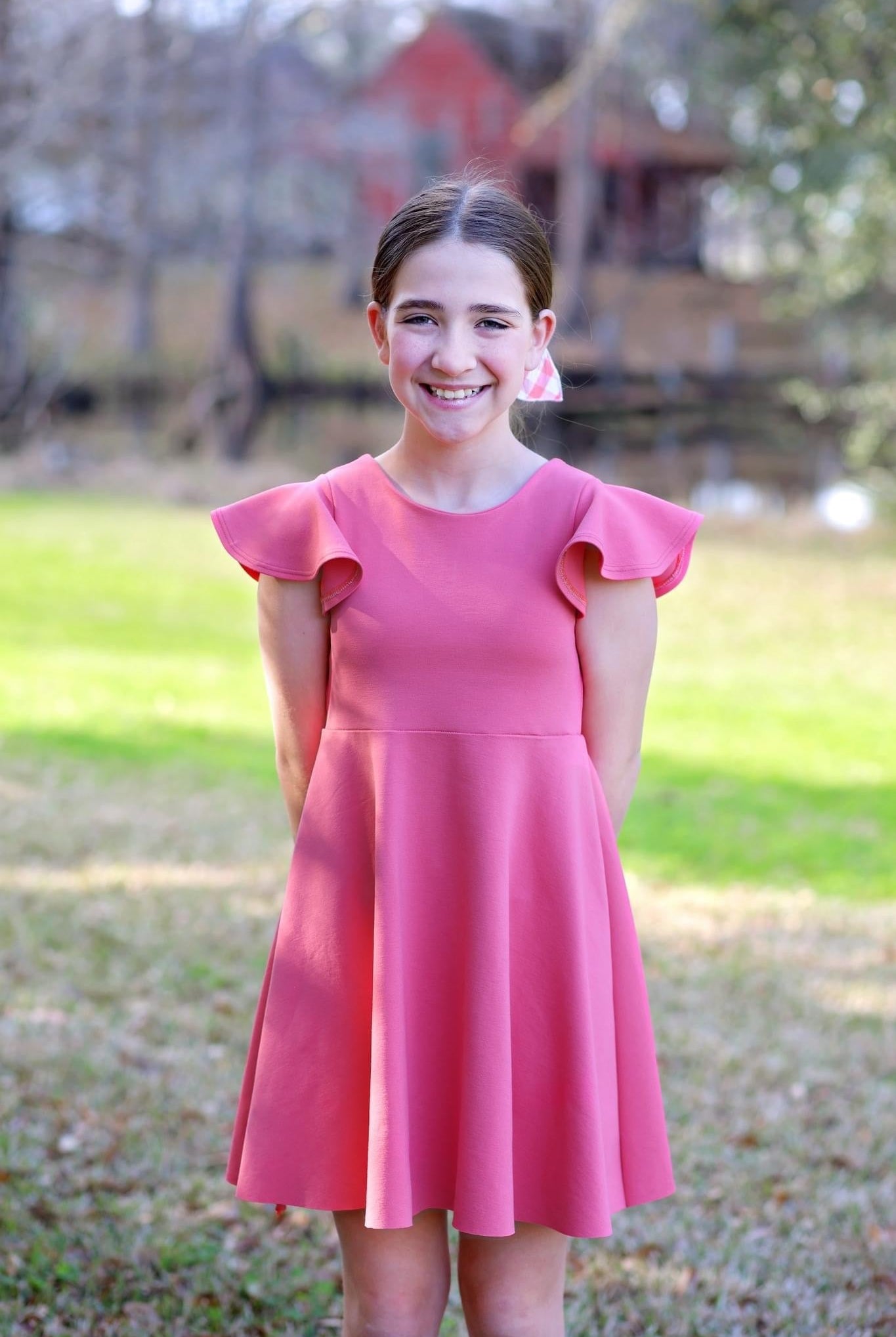 Coral, Ponte Knit - Boho Fabrics