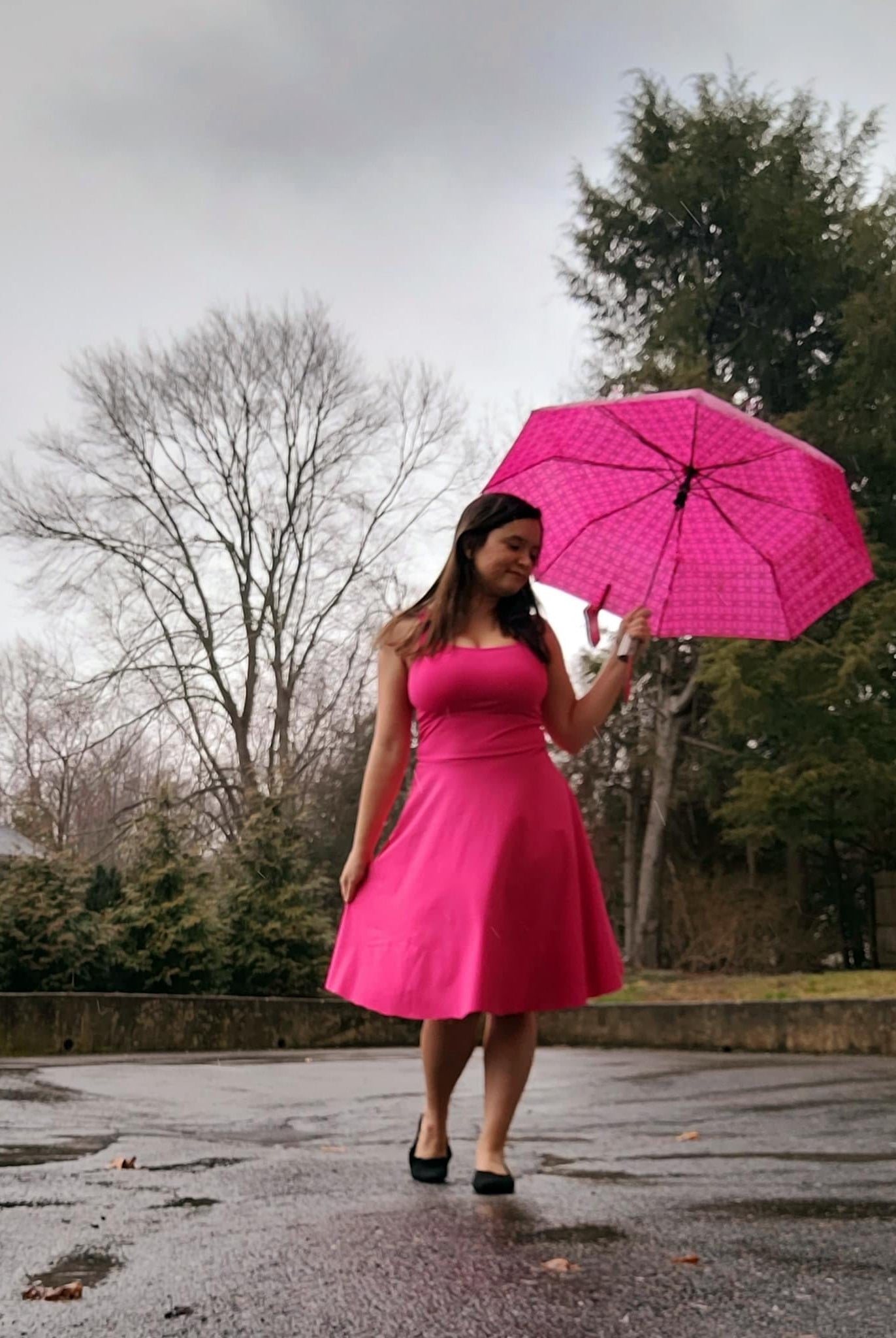 Cosmic Pink, Athletic Fabric - Boho Fabrics