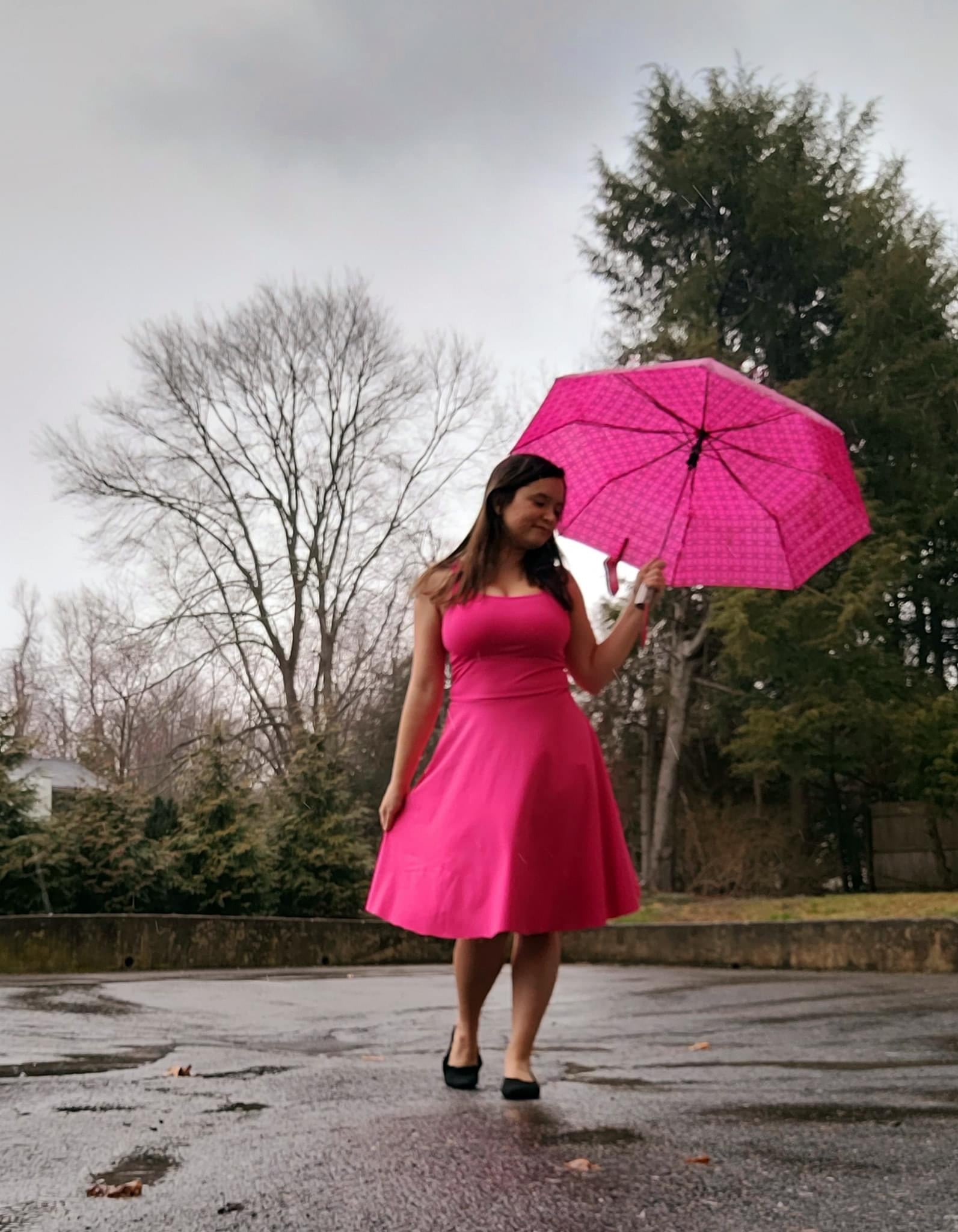 Cosmic Pink, Athletic Fabric - Boho Fabrics