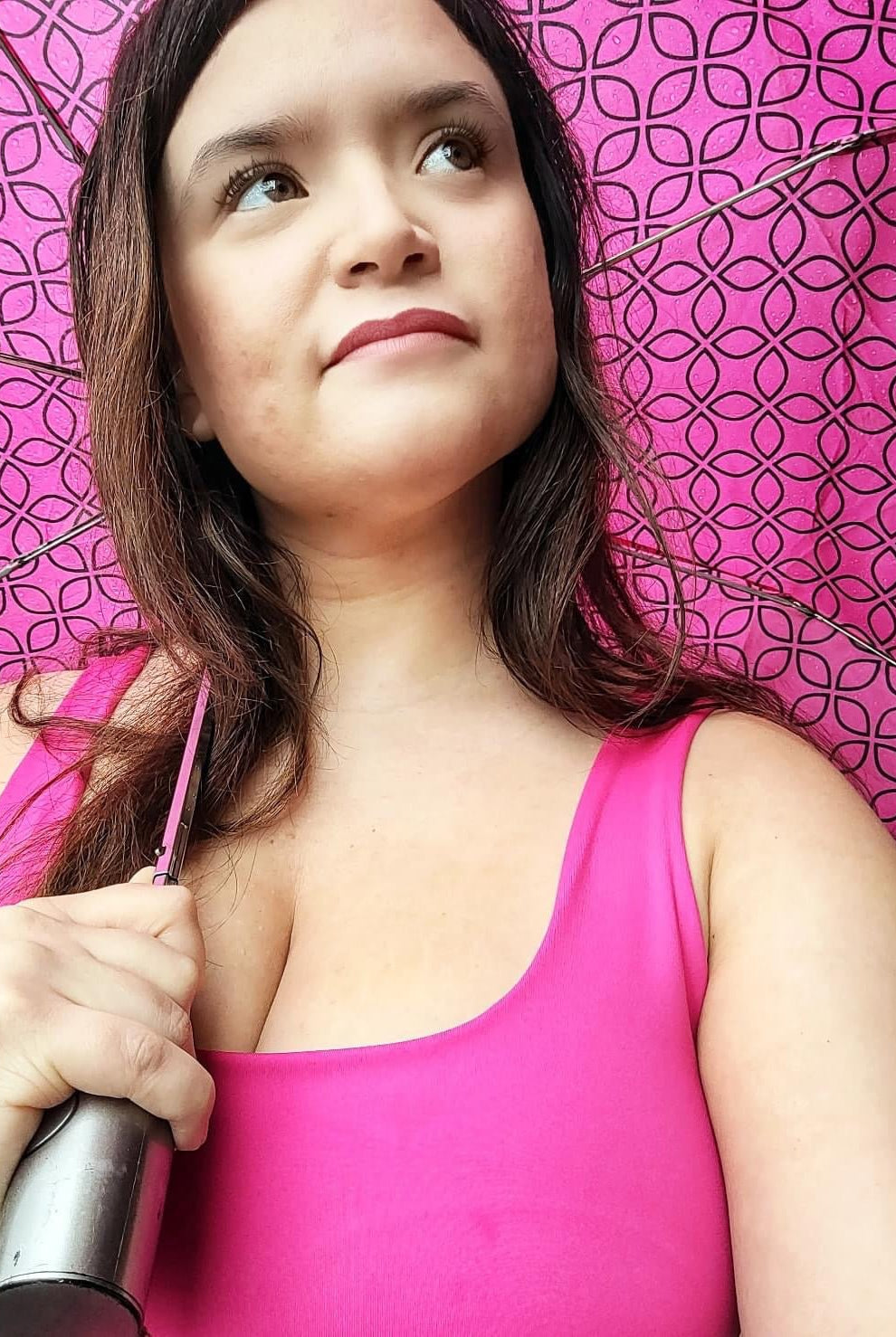 Cosmic Pink, Athletic Fabric - Boho Fabrics