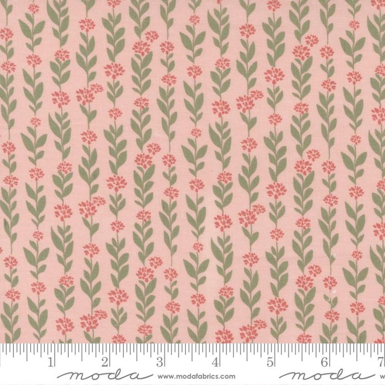 Country Rose Pale Pink 5171 12 Moda 1 - Boho Fabrics - Quilting Cotton, Woven