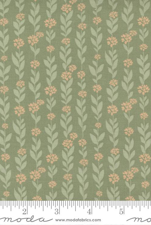 Country Rose Sage 5171 14 Moda 1 - Boho Fabrics - Quilting Cotton, Woven