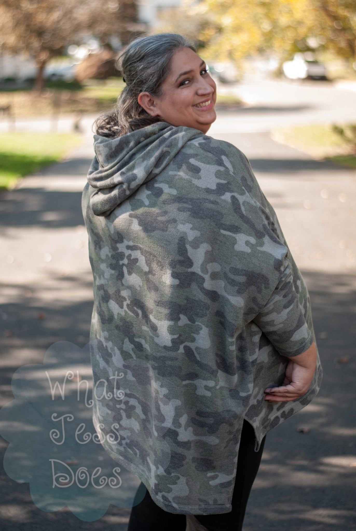 Cozy Camo, Brushed Sweater Knit Fabric - Boho Fabrics - Sweater Prints, Knit Fabric
