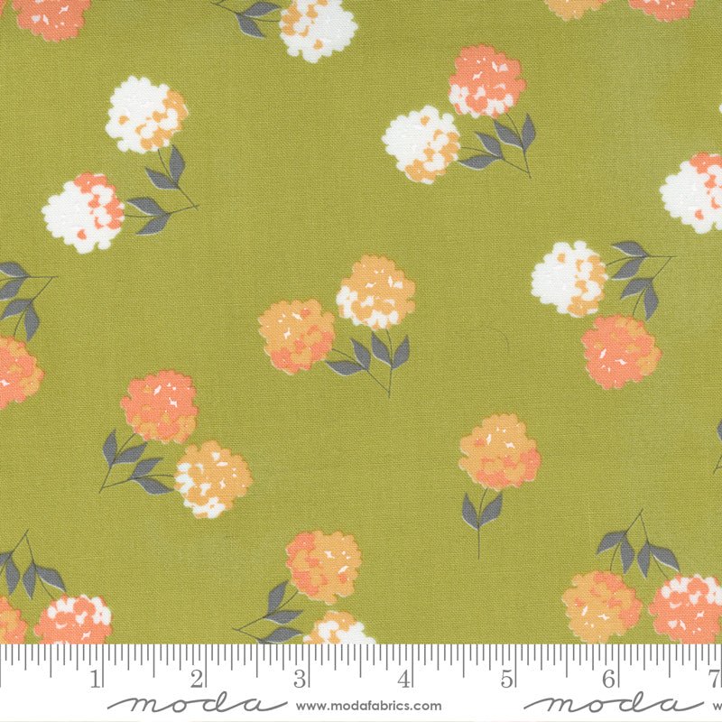 Cozy Up Moss 29121 15 Moda 1 - Boho Fabrics - Quilting Cotton, Woven
