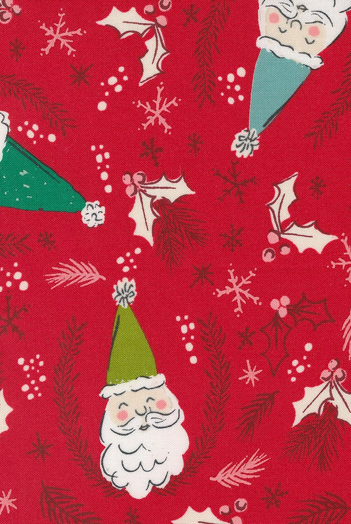 Cozy Wonderland Berry 45590 14 Moda 1 - Boho Fabrics - Quilting Cotton, Woven