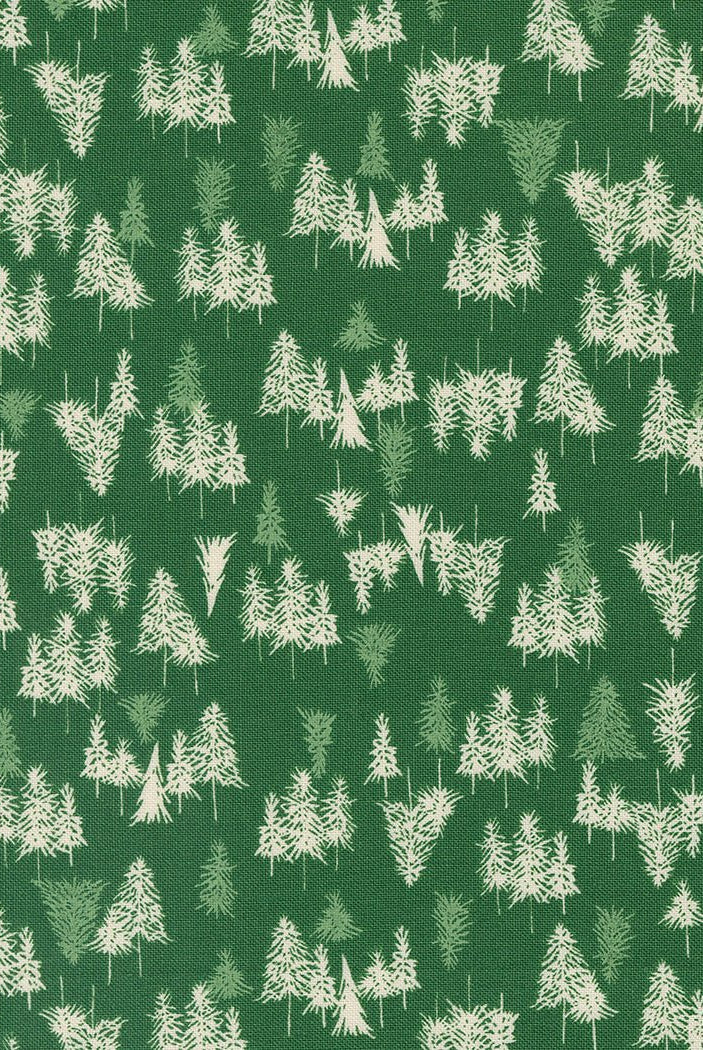 Cozy Wonderland in Holly by Moda - 100% Cotton Quilting Fabric - 45594 20 - Boho Fabrics - Quilting Cotton, Woven