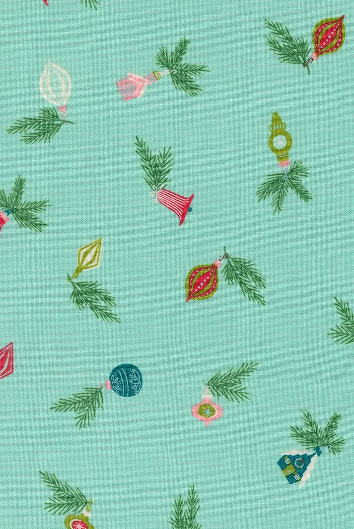 Cozy Wonderland in Icicle by Moda - 100% Cotton Quilting Fabric - 45593 17 - Boho Fabrics - Quilting Cotton, Woven