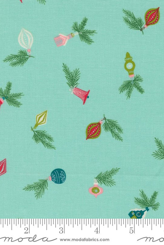Cozy Wonderland in Icicle by Moda - 100% Cotton Quilting Fabric - 45593 17 - Boho Fabrics - Quilting Cotton, Woven