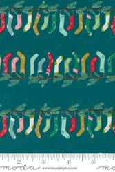 Cozy Wonderland Teal by Moda - 100% Cotton Fabric - 45592 15 - Boho Fabrics - Quilting Cotton, Woven