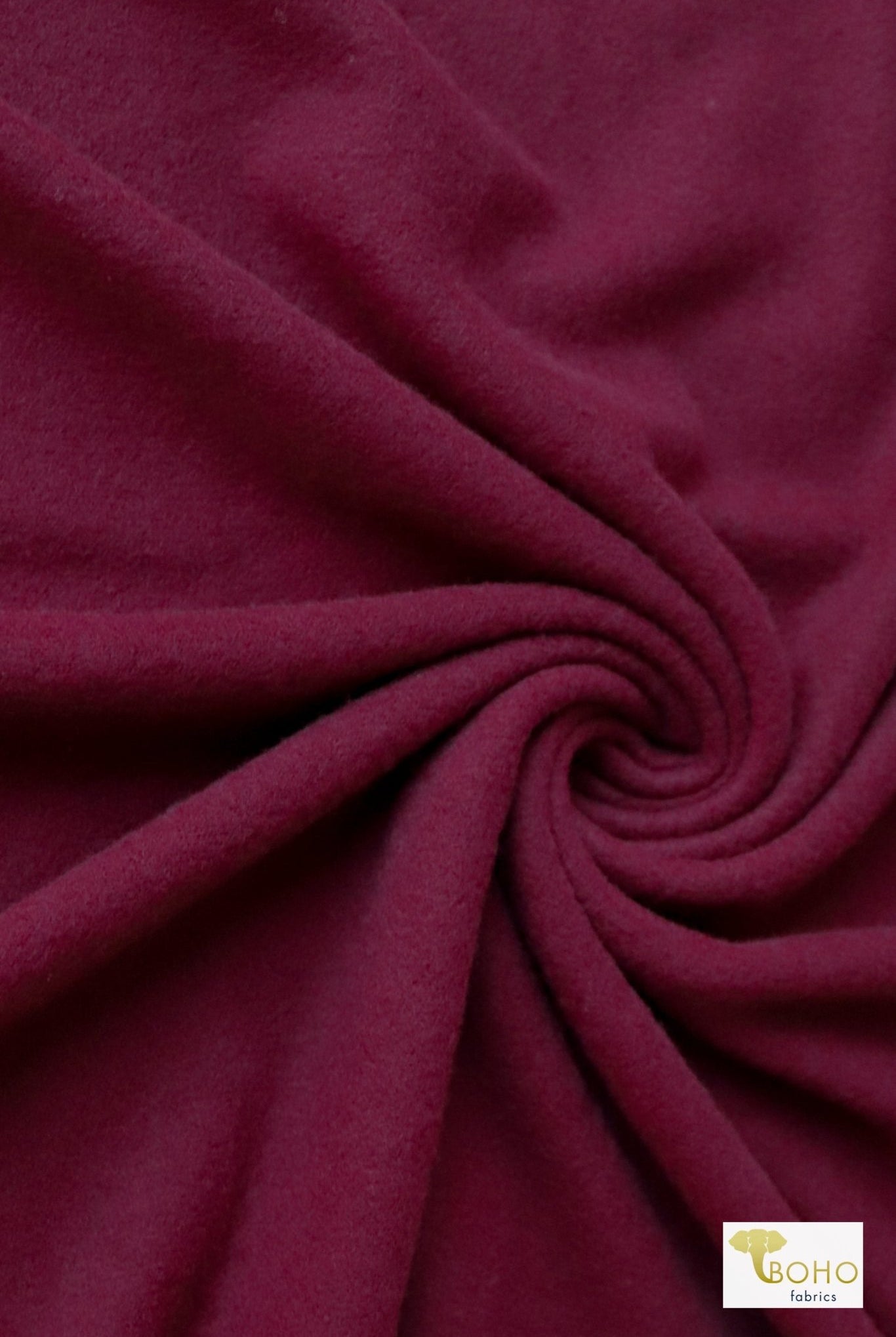 Cranberry Dreams, Brushed Sweater Knit - Boho Fabrics
