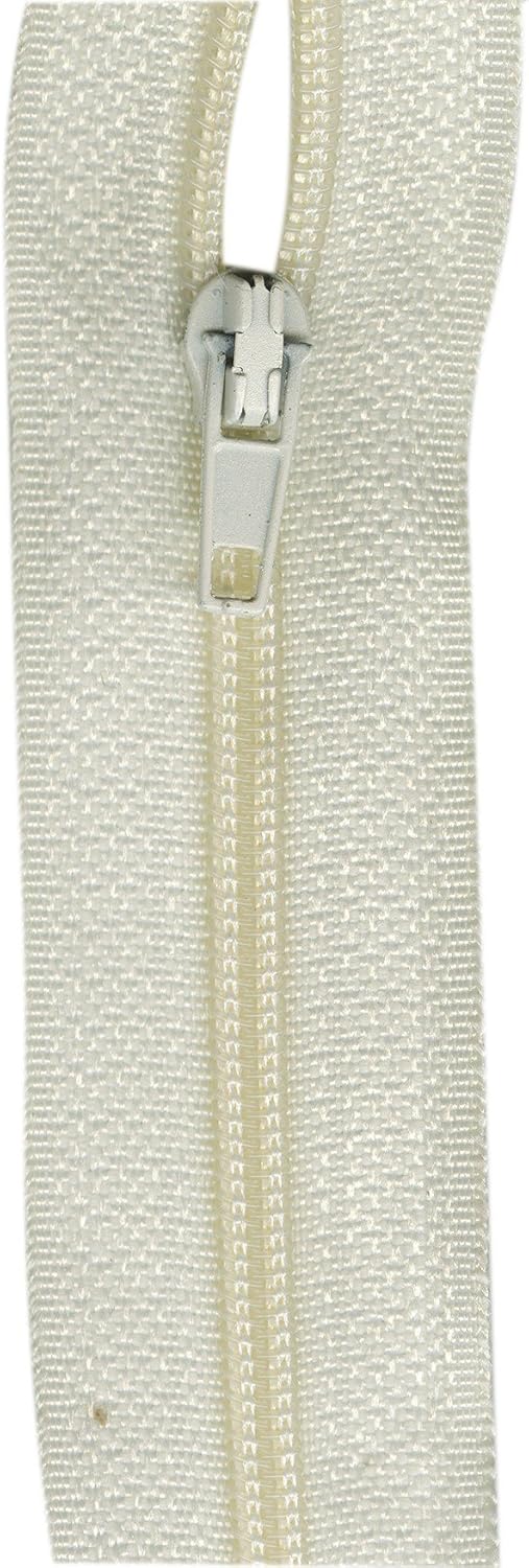 Cream, Sullivans Make - A - Zipper Kit, 5.5 Yards - 12 Zipper Pulls - Boho Fabrics - Zippers