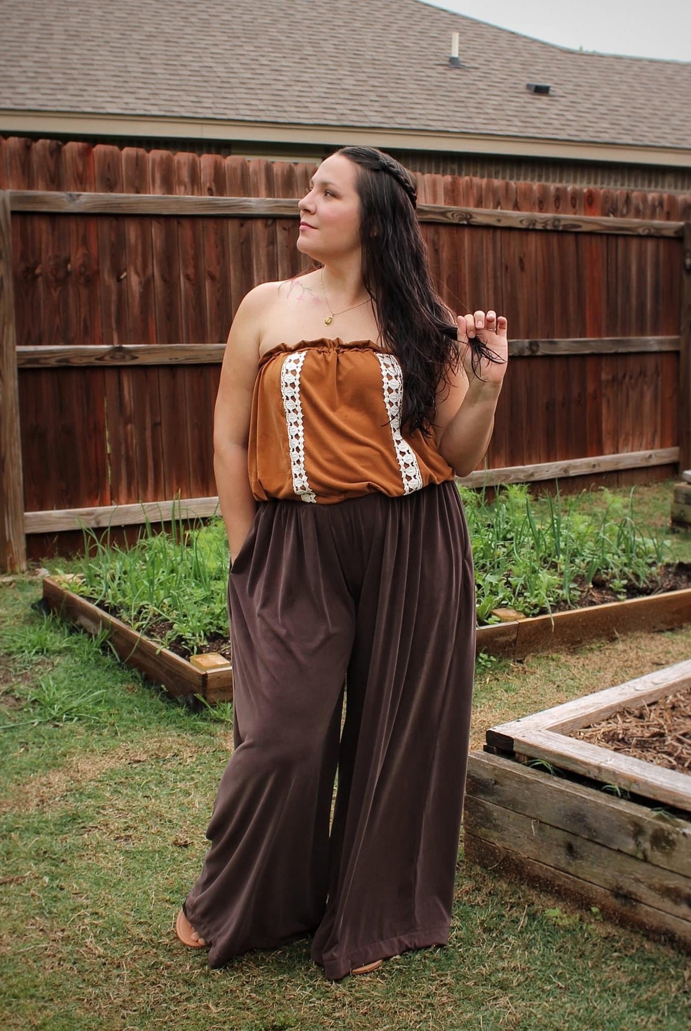 Dark Chocolate, Solid Cupro Knit Fabric - Boho Fabrics - Cupro, Knit Fabric