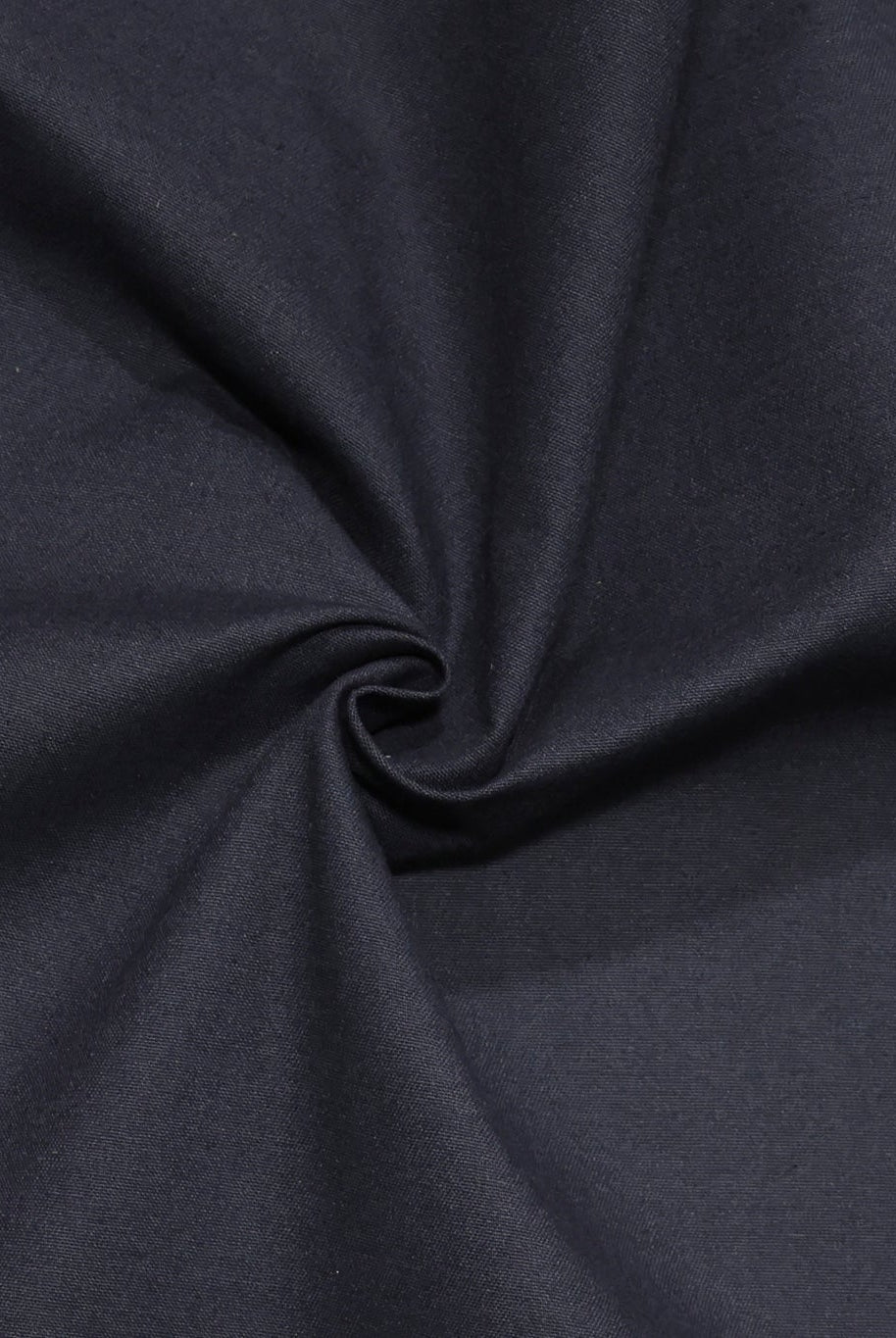 Deep Nautical Blue, Deadstock Cotton Canvas Woven Fabric - Boho Fabrics - Canvas Fabric