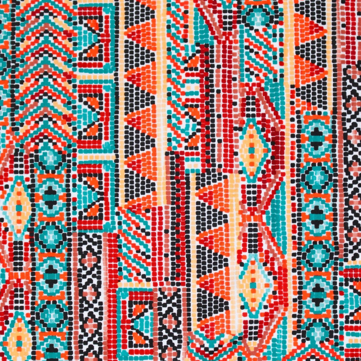 Desert Mosaic, Swim/Athletic Knit Fabric Boho Fabrics