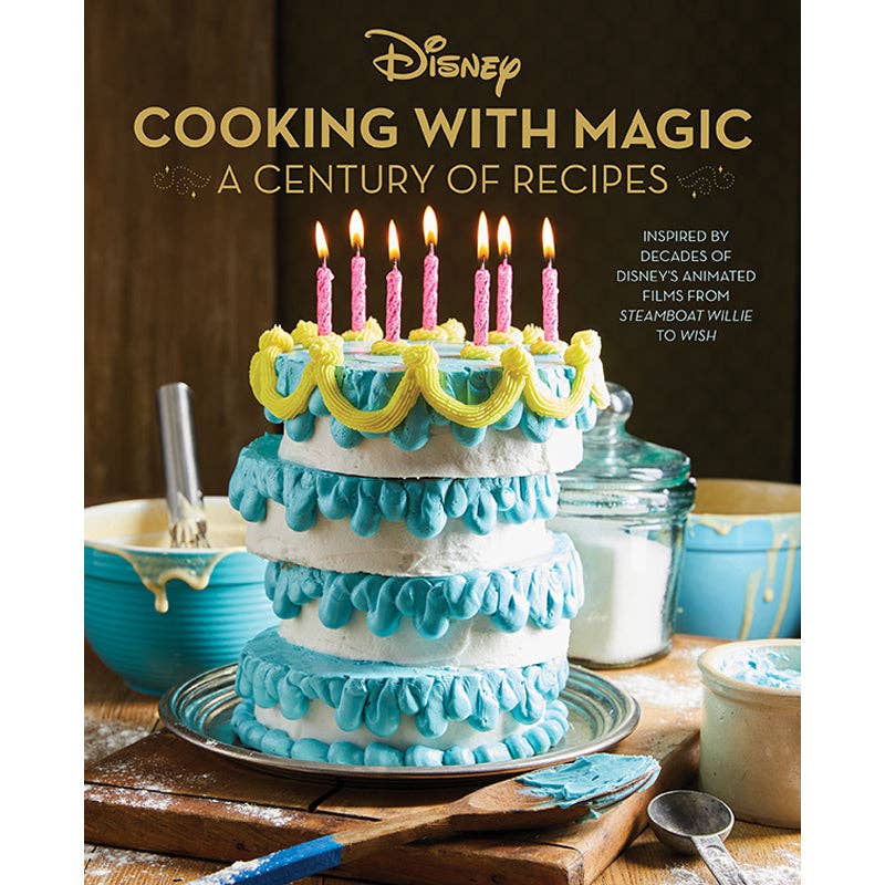 Disney: Cooking With Magic: A Century of Recipes (SALE!) - Boho Fabrics - Books