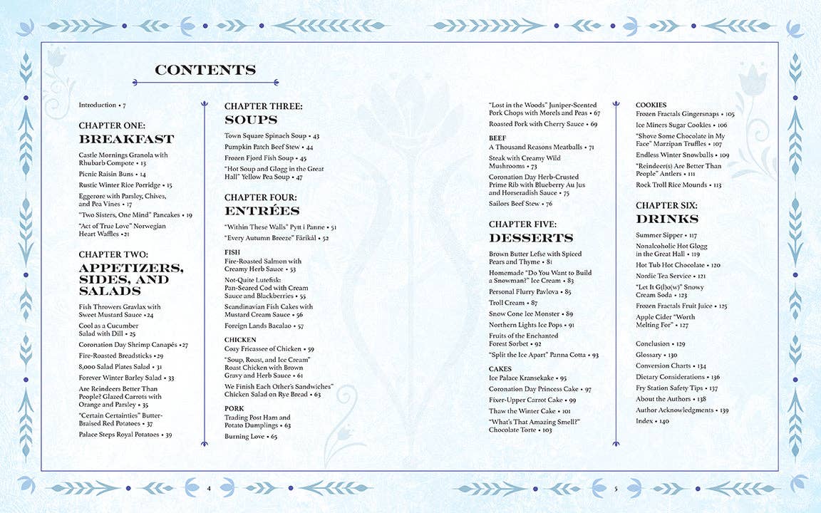 Disney Frozen: The Official Cookbook (SALE!) - Boho Fabrics -