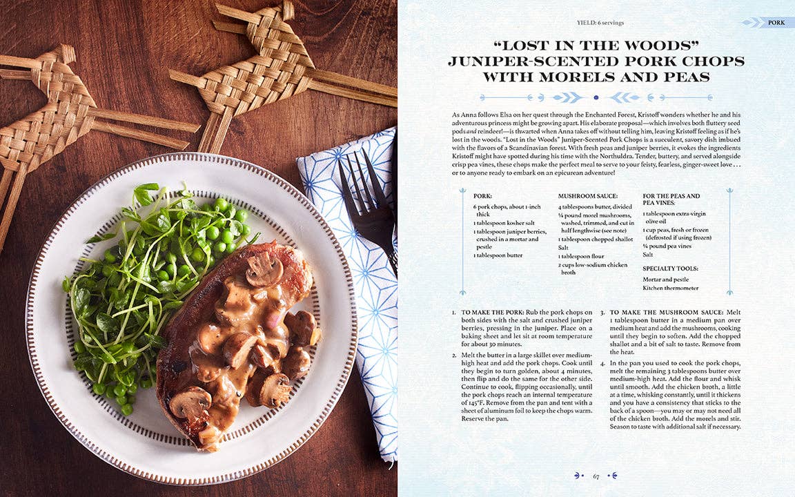 Disney Frozen: The Official Cookbook (SALE!) - Boho Fabrics -