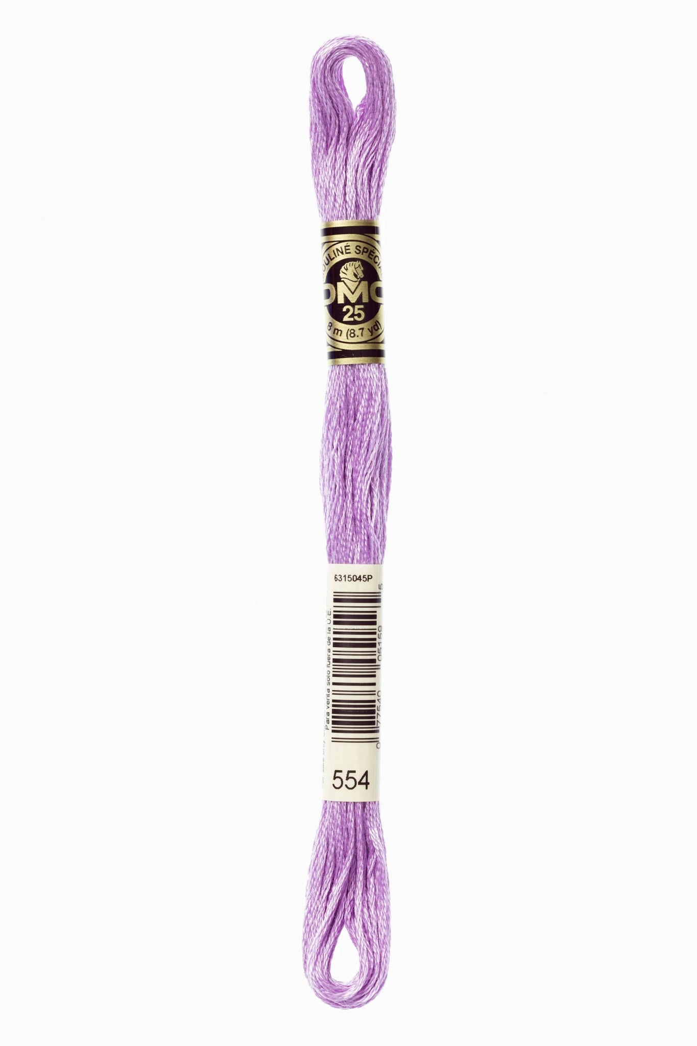 DMC 554 – Étoile - Violet - Light – Embroidery Floss 6 Strand - Boho Fabrics - Thread