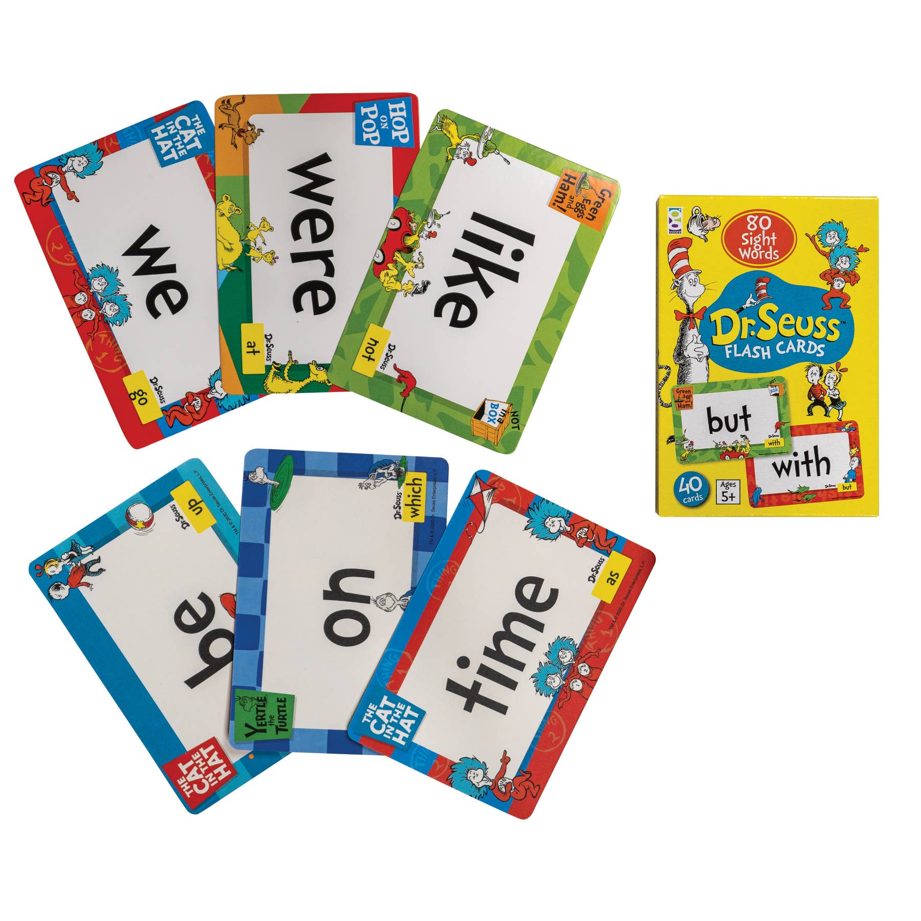 DR. SEUSS™ ASSORTED FLASH CARDS - Boho Fabrics -