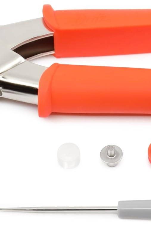 Dritz Plastic Snap Pliers - Applies Snaps Size 20 - Boho Fabrics - Buttons & Snaps