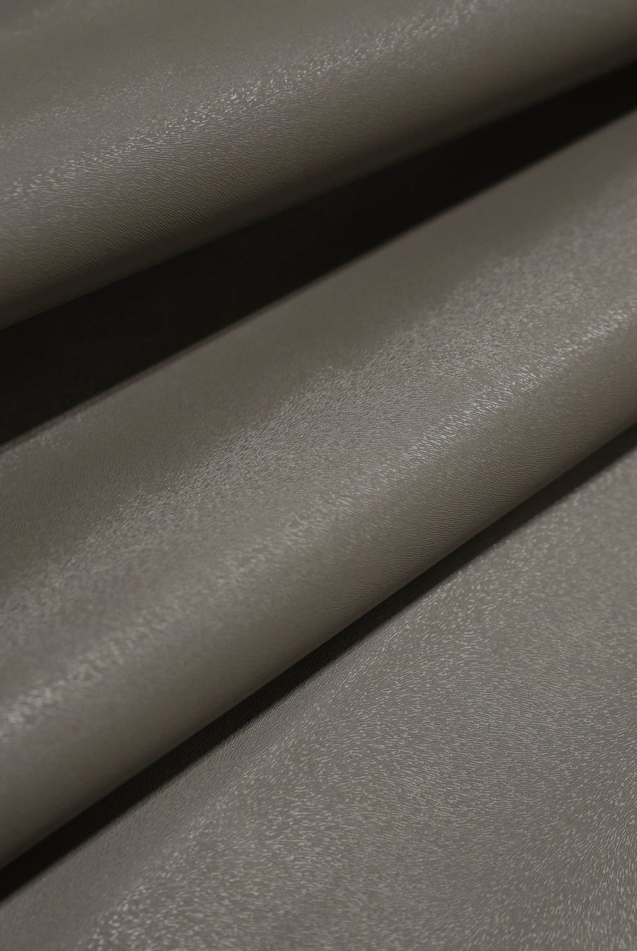 Dusty Gray Faux Leather Upholstery Fabric with Embossed Fur Texture - Boho Fabrics - Home Dec. & Upholstery Fabric