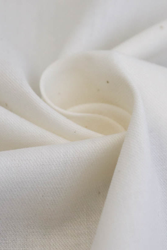 Eggshell Lightweight Twill Poly Woven. WV-156 - Boho Fabrics